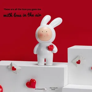 Anthony Buer Rabbit, Estos son los Amores que <span class=keywords><strong>Me</strong></span> Dices, <span class=keywords><strong>Serie</strong></span> Artística, Caja Ciega de Resina, Lindo para Bebés - Product Image 4