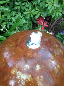 Fontaine à eau moderne en acier corten avec <span class=keywords><strong>patine</strong></span> naturelle vieillie - Product Image 4