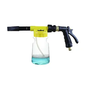 Factory direct sales low pressure foam gun transparent foam gun sprayer portable spray gun foam