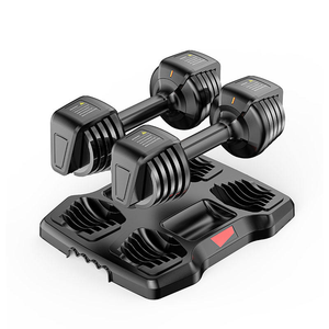 CZFIT Best Seller Ensemble d'<span class=keywords><strong>haltères</strong></span> réglables pour la maison, <span class=keywords><strong>haltères</strong></span> en caoutchouc réglables avec poignées antidérapantes - Product Image 4