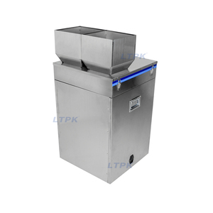 LT-W200D <span class=keywords><strong>pas</strong></span> <span class=keywords><strong>cher</strong></span> petit café maïs farine de blé lait en poudre pochette pesage Machine de remplissage Double trémie distributeur remplissage de grains - Product Image 5