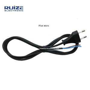 Điện hai phẳng cắm dây tiêu chuẩn Châu Âu cuối Trần D01 hộ gia đình Cáp 2/1.8 m - Product Image 2