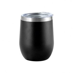 Gobelet à vin en acier inoxydable à double paroi avec couvercle, cadeau d'anniversaire, option de logo personnalisé ASM09 - Product Image 2