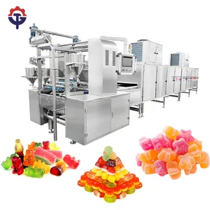 Highly recommended Confectionery Industry better working condition gummy candy depositor making machine price processing line