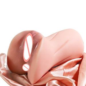 Jouet de masturbation masculin en TPE durable, double sensation utérine, enveloppement réaliste, température constante, pour la détente nocturne solitaire - Product Image 1