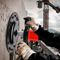 Ponceuse murale électrique portative 220V pour ciment et mortier, machine de finition, meuleuse à mastic, polisseuse de sol avec personnalisation du logo