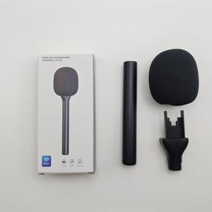Micrófono de Mano de Aluminio Tipo Stick Soporte de Transmisor de Micrófono de Aleación Adaptador de Mano para <span class=keywords><strong>Rode</strong></span> <span class=keywords><strong>Wireless</strong></span> <span class=keywords><strong>Go</strong></span>/DJI - Product Image 3