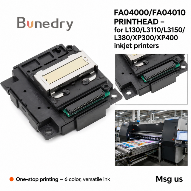 Replacement Printhead FA04000 FA04010 5760DPI for 130 3110 3150 380 455 5190  XP300 XP400 DTF Photo Inkjet Printer