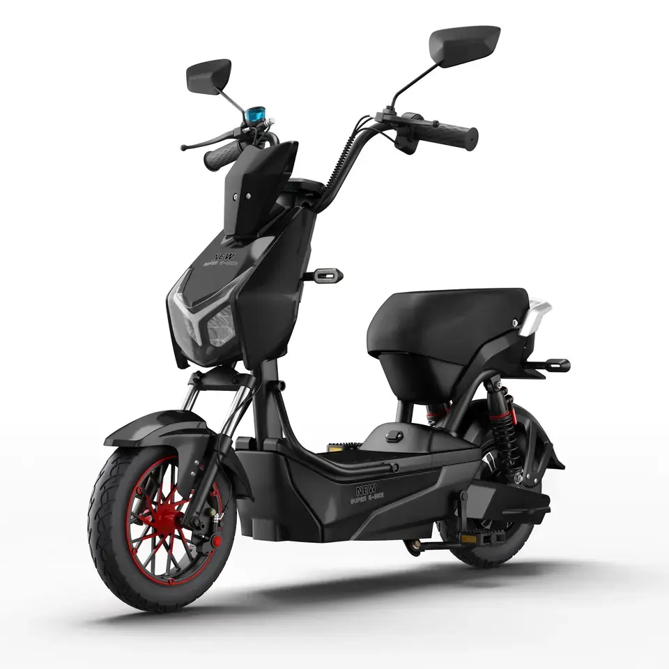 Nouveau modèle grande batterie vélo électrique longue portée 500w moteur cadre en acier roues en aluminium vélo électrique moto