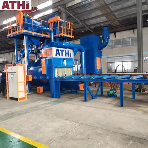 gas cylinder shot blasting machine / conveyor belt shot blasting machine