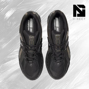 New Balance 1906r Noir Or Chaussures de course respirantes en maille à lacets pour hommes - Product Image 3