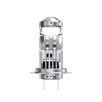 LANSEKO Phare de projecteur LED Mini T08 H7 haute puissance 6200LM 40W avec ventilateur de refroidissement Puce LED GC-3570 pour lentille de projecteur de voiture