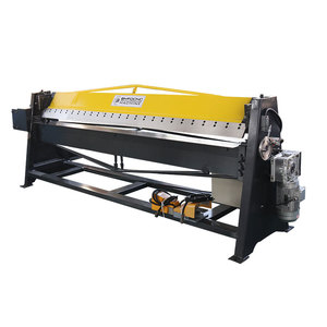 Máy Gấp Tấm Kim Loại Chạy Điện Thư Mục Thủ Công Cho Máy Uốn Điện HVAC - Product Image 1