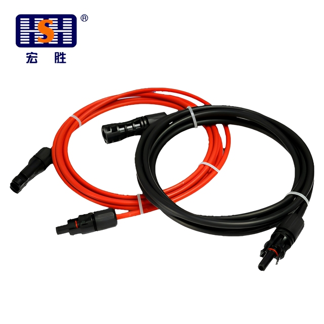 Customize Solar PV Energy Storage Cable 4mm² 6mm² with MC4 Connector for Solar Panel Battery Storage