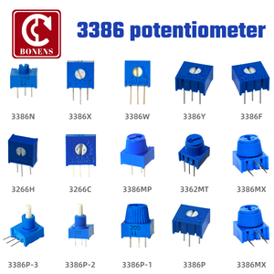 Aparador Cermet Single-turn Preset <span class=keywords><strong>B10k</strong></span> Potenciômetro 3386T - Product Image 2