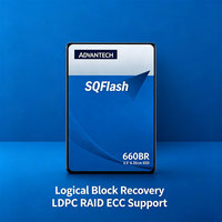 Advantech Industrial SSD SATA de 2.5 Pulgadas SQF-S25 660BR con Funciones de Respaldo, Restauración, GPIO, LDPC, RAID y ECC para Sistemas Embebidos IPC