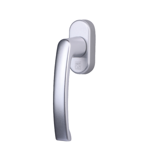 Poignées de fenêtre à battant ambidextres de style européen moderne, en alliage d'aluminium durable, avec serrure pour porte et fenêtre, garantie 1 an, pour villa - Product Image 1