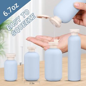 Bouteille en plastique 300 ml pour shampoing, après-shampoing, gel douche, soin des cheveux, lotion - Product Image 2