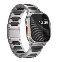 Bracelet de montre intelligent magnétique à libération rapide en titane respirant pour Watch Ultra 2