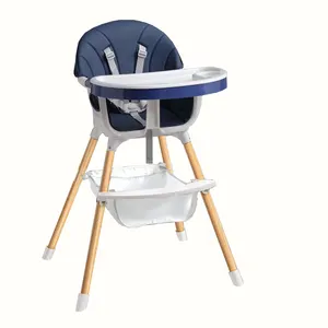 塑料婴儿高脚椅儿童欧式标准多功能喂养餐饮批发高脚椅儿童桌椅便宜