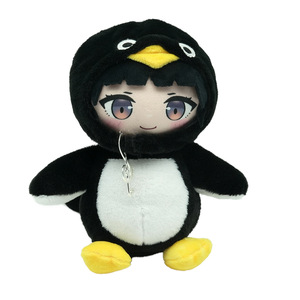 Peluche pingouin, jouet en peluche, personnage de style anime, animal en peluche doux, cadeau pour enfants de 8 à 13 ans, unisexe - Product Image 4