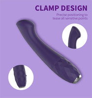 Odeco Schwarzer Starker Vibrator mit Präziser Großflächiger G-Punkt-Stimulation für Frauen