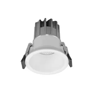 주거용 눈부심 방지 LED 다운 라이트 IP50 0/1-10V 밝기 조절 가능 5W 7W 12W 20W 30W COB LED 매입형 통