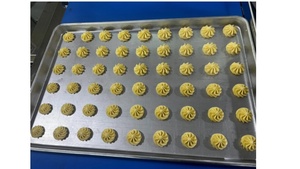 Machine à déposer les biscuits avec servomoteur pour macarons, biscuits Jenny, machine automatique de fabrication de biscuits, moteur central CE - Product Image 5