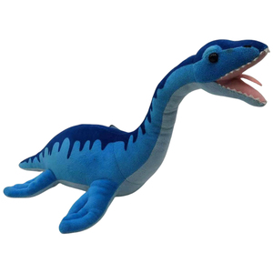 Peluche Dinosaure T-Rex Bleu Coloré 3D <span class=keywords><strong>Jurassic</strong></span> <span class=keywords><strong>World</strong></span> en Coton Doux Rempli de Fibres PP pour Garçons et Filles de <span class=keywords><strong>3</strong></span> Ans et Plus - Product Image 1