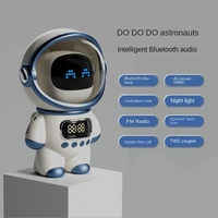 Horloge-réveil audio interactive intelligente DODO BT Smart AI avec haut-parleur stéréo Bluetooth, cadeau créatif
