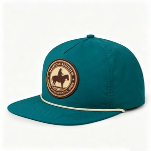Casquette de chauffeur de camion personnalisable avec logo, casquette de baseball unie à 5 panneaux avec réglage ajustable - Product Image 3