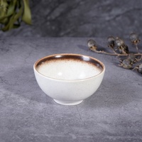 Bol à dîner en porcelaine écologique de 4,5 pouces pour restaurant et hôtel japonais, idéal pour les fêtes