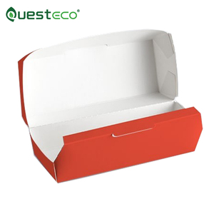 Hot Dog bánh sandwich bao bì Pop Ngô hộp chó lấy đi ăn trưa đóng gói boxe lá bao bì Hot Dog phong cách trượt trong - Product Image 2