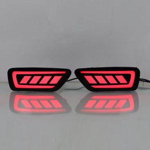 2 Piezas de Luces Reflectantes LED Traseras para Parachoques, para Jeep Grand Cherokee 2011-2022 WK2, Luces de <span class=keywords><strong>Niebla</strong></span> Traseras, de Freno y Direccionales - Product Image 5