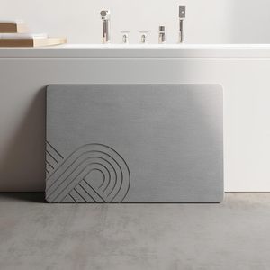 Tapis de bain absorbant en diatomite, fabrication industrielle, design moderne, séchage rapide, écologique, antibactérien pour salle de bain - Vente chaude - Product Image 2