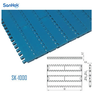 Rantai Konveyor Modular Plastik Berkualitas Tinggi dan Murah untuk Pengangkutan Daging - Product Image 3