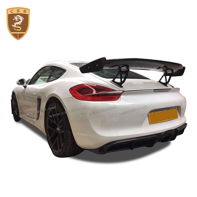 Style Gt Kit Carrosserie Pour Porsche 981 Cayman Boxster Aileron Kits De Carrosserie