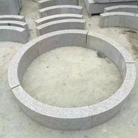 Solution de projet graphique de style design moderne personnalisée Dalles de cape de drainage de fossé de gouttière en pierre de granit naturel de haute dureté
