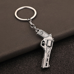 Yujiantong Jedi Battle Royale serie periferica pace piccola pistola in metallo modello giocattolo, squisito portachiavi ciondolo - Product Image 2