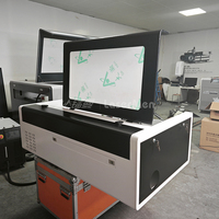 Graveur et découpeur laser CO2 de bureau haute vitesse LM-6040-J 100W pour matériaux non métalliques, cuir, papier, industrie du cadeau, haute précision