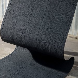 MCM pannello di rivestimento della parete in pietra morbida flessibile <span class=keywords><strong>legno</strong></span> carbonizzato testurizzato fluttuazioni di pietra a prova di fuoco impermeabile - Product Image 5