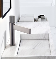 YLB5803 robinet de salle de bains en laiton, vente d'usine, nouvel arrivage robinet de salle de bains en laiton monotrou bassin gris robinet mitigeur d'eau froide et chaude