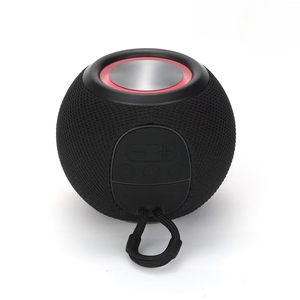 Mini Altavoz Portátil Esférico con Luz Rítmica RGB, Correa para Colgar, <span class=keywords><strong>Caja</strong></span> <span class=keywords><strong>de</strong></span> Sonido para Exteriores - Product Image 4