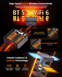 Mini PC para juegos AMD Ryzen 7 7735U Wifi 6,0 BT5.2 de gama alta R7 7735U CPU 32GB DDR5 1TB SSD Mini PC portátil de escritorio para <span class=keywords><strong>Win</strong></span> <span class=keywords><strong>11pro</strong></span> - Product Image 4