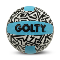 Ballon de volley-ball GOLTY VM-8000 Taille 5 Poids 200-220G et Circonférence 620-640MM avec tissu en maille aérée souple, cousu à la machine