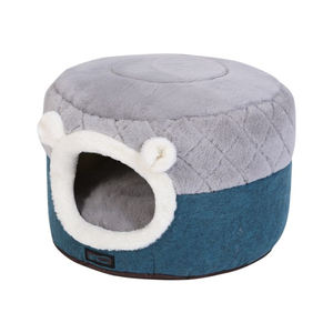 Cama para Mascotas de Lujo, Plegable, en Forma de Cueva, para Gatos y Perros Pequeños, Cojín Cálido para Dormir en Invierno, Venta al Por Mayor - Product Image 2