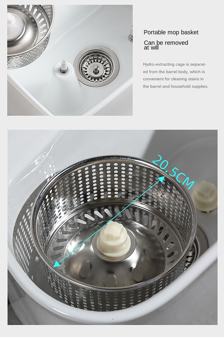 Wash Mop Pool with Drive Balcony Bathroom Geobasin Mop Ceramic Side Drainage Square Household Sink Mop Sink