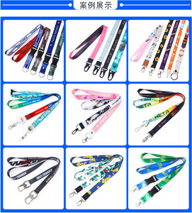 Custom Designer Eco-Friendly Fashionable <b>Polyester</b> Woven Thermal Transfer Printed Anime Breakaway <b>Lanyards</b> with Logo Keychain - Product Image 6