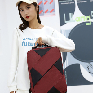 <span class=keywords><strong>Sac</strong></span> à <span class=keywords><strong>dos</strong></span> pour ordinateur portable au design géométrique avec port de charge USB, <span class=keywords><strong>sac</strong></span> de voyage d'affaires moderne pour hommes et femmes, idéal pour le travail et l'université, <span class=keywords><strong>bleu</strong></span> <span class=keywords><strong>marine</strong></span> - Product Image 6
