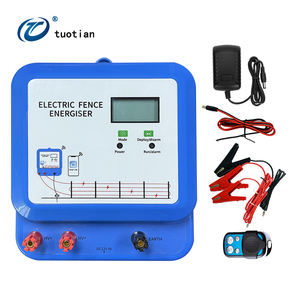 Électrificateur / Chargeur de clôture électrique avec alarme pour le bétail, les vaches, les chèvres, les chevaux, système d'alarme de clôture de <span class=keywords><strong>protection</strong></span> du bétail - Product Image 6